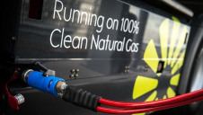 CNG gas engines meet the latest Euro-6 air quality standards and are roughly 50% quieter than diesel engines